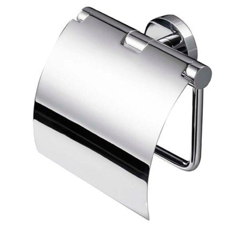 Geesa Nemox Toiletrolhouder closetrolhouder - met klep - klepchroom - chroom 0650360