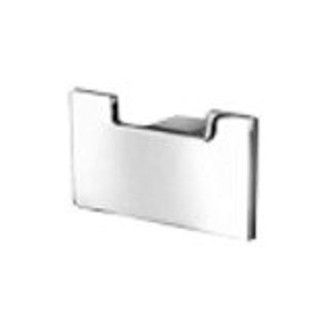 Geesa Modern Art Patère double serviette Chrome 0650154