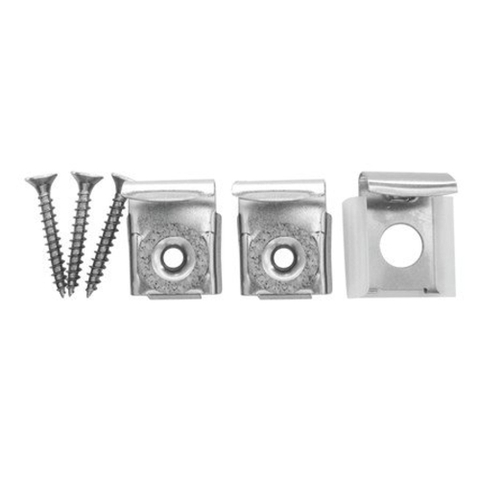 GO by Van Marcke spiegelklemmen – set van 3 – Zilver SW291941