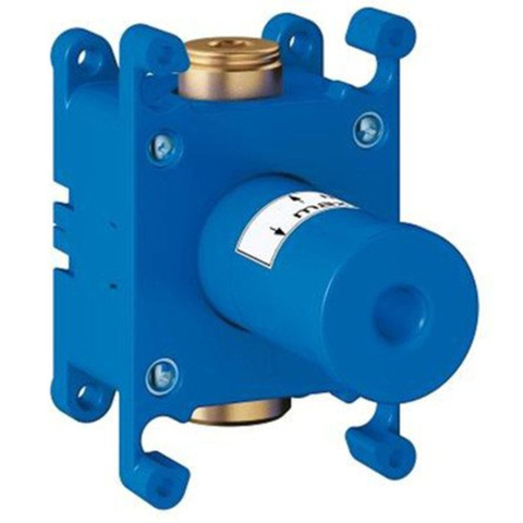 Grohe Grohtherm F Inbouwdeel - voor wandaansluitbocht artikel 27621 - chroom 0437911