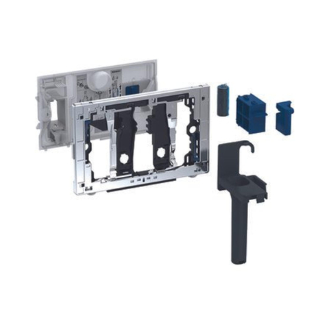Geberit Sigma toiletblokhouder - voor DuoFresh stick Sigma - 12cm antraciet grijs ral7016 - grijs SW296551