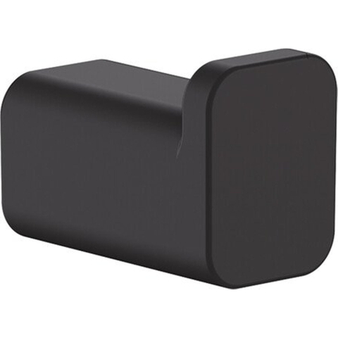 Hansgrohe AddStoris Q handdoekhaak enkel - mat zwart SW651064