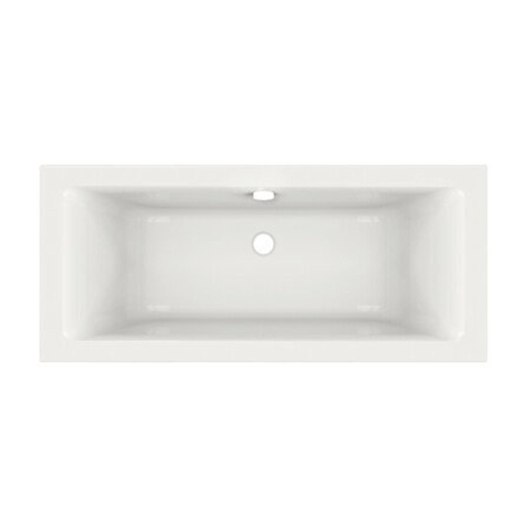 GO by Van Marcke Baldo baignoire encastrable duo 170x75x45cm 175L avec jeu de pieds blanc acrylique SW443989