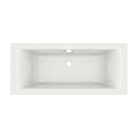GO by Van Marcke baldo bain encastré duo 170x75x45cm 175l avec pieds blanc acrylique SW443989