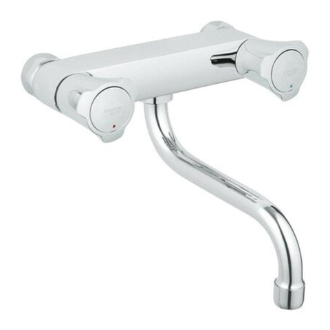 GROHE Costa L Robinet de cuisine - bec mural - encastré - chrome 0440161