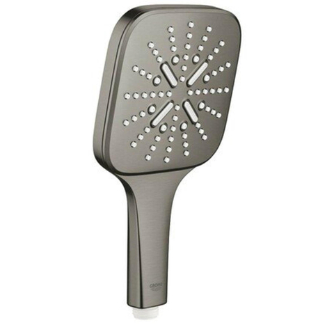 GROHE Rainshower SmartActive 130 Cube Douche à main Hard graphite brossé SW472254