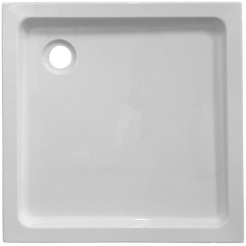 Nemo Start Horus douchebak - 90x90x6cm - acryl - afvoer D90 - wit - zonder potenstel - StratosL SW292880