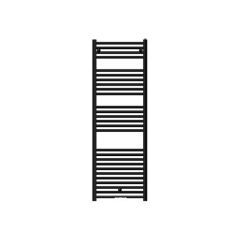 Nemo Start Basic handdoekradiator - 144.8x50cm - staal - 638 watt - mat zwart SW877762