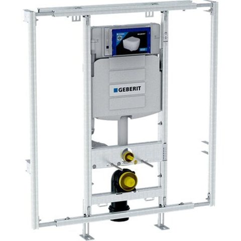 Geberit GIS easy Module voor wand wc Sigma inbouwreservoir 12cm in breedte verstelbaar 90-125cm UP320 0700144