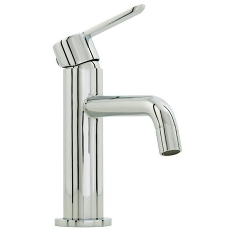 Nemo Spring Lana wastafelmengkraan - eengreeps - met vaste bek - automatische lediging - chroom SW287644