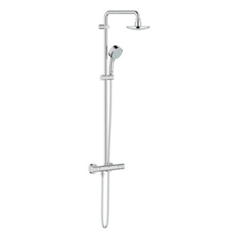 Grohe Tempesta Cosmopolitan 160 opbouw regendoucheset – thermostatisch – Ø16 cm hoofddouche – glijstang 113 cm – chroom 0442241