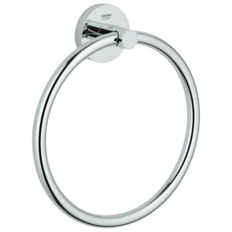 GROHE Essentials Anneau porte-serviette - 18cm - rond - chrome 0438130