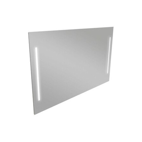 Nemo Spring Quadro spiegel - 60x70cm - met verticale LED verlichting - schakelaar onderaan SW403264