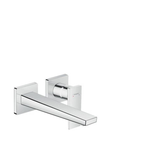 Hansgrohe Metropol 1 greeps wastafelkraan - afbouwdeel - met voorsprong 225 mm en afvoerplug - hoogglans chroom SW99752