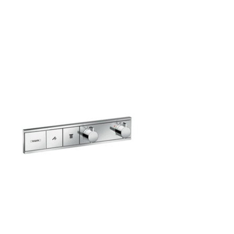 Hansgrohe Rainselect Afbouwdeel - voor inbouw douchekraan - thermostatisch - voor 2 functies - 45.6x90cm - thermostaat - hoogglans chroom SW358767