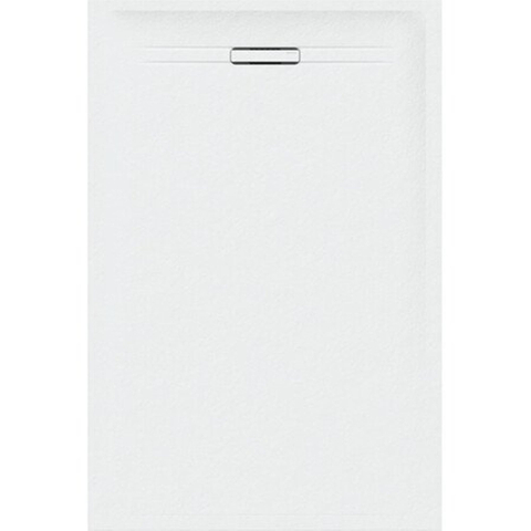 Geberit Sestra Douchevloer - 160x90cm - structuur wit leisteen SW637387