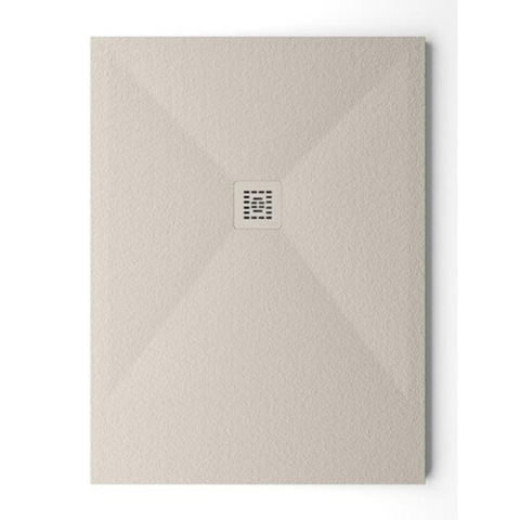 Nemo Spring Arblu Trendy Pietrablu douchebak - 180x90x3cm - wit - antislip - antibacterieel bestand tegen UVstralen SW290000
