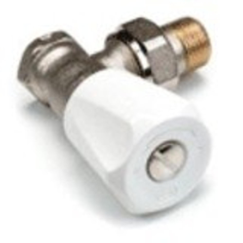 Comap Sar robinet d'arrêt pour radiateur 408U équerre auto-étanche 3/8 Kvs = 1,70 m3/h 7500408