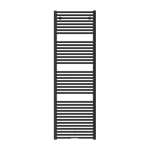 Nemo Spring Toronto handdoekradiator - 185x60cm - staal - 1051 watt - mat zwart SW877760