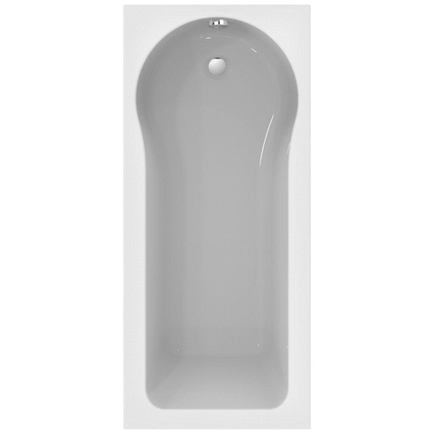 Nemo Start Combi douchebad - 170x75x44cm - mono - afvoer D52 - met potenstel - wit acryl SW294677