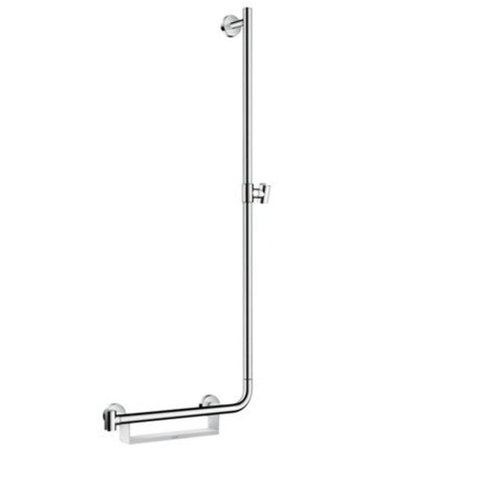 Hansgrohe Unica - glijstang Comfort - 110 cm rechts chroom/w - wit chroom SW66577