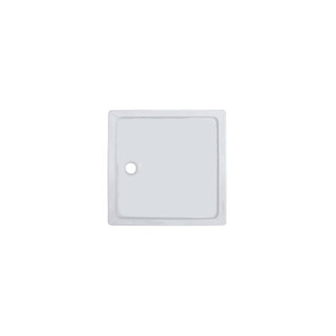 GO by Van Marcke Eden receveur de douche acrylique blanc 90x90x3.5 cm inaltérable conserve une brillance intacte insonorisant facile à nettoyer couche de fond renforcée de 16 mm et couche de fibre SW293703