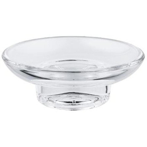 GROHE Essentials Porte-savon - 11x3.9cm - rond - transparent 0438133