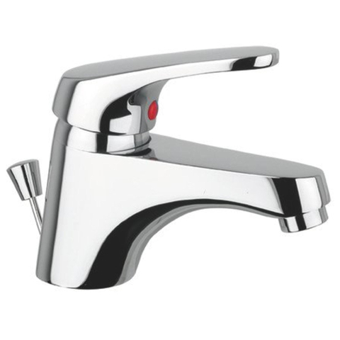 GO by Van Marcke Fresh mitigeur monocommande lavabo avec vidage automatique économiseur d'eau disques céramiques inclus flexibles et kit de fixation SW287121