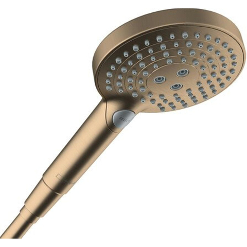 Hansgrohe Raindance Select S Handdouche 120 - 3jet powderrain - geborsteld brons SW541808