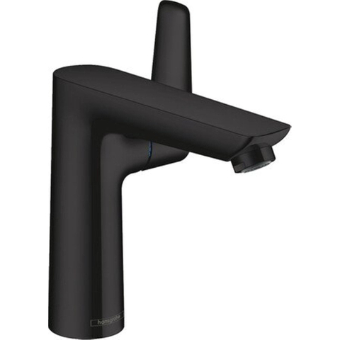 Hansgrohe Talis e 1 greeps wastafelkraan - 150 PopUp - trekwaste - mat zwart SW528873