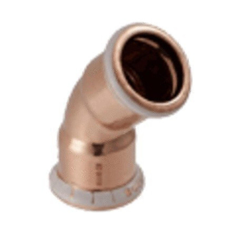Geberit Mapress persfitting - water - bocht - 45 graden FF - 22 - koper SW282412
