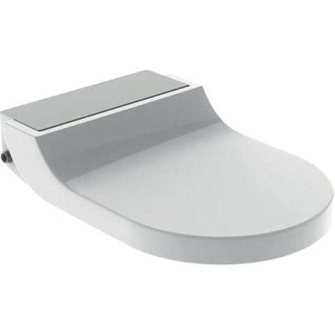 Geberit AquaClean tuma Zitting - onderdouche - rvs decor - glans wit SW87556