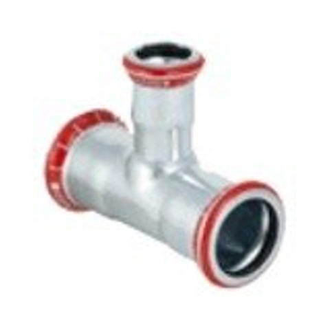 Geberit Mapress T stuk verzinkt verlopend - 22 - 15 - 22mm 7466456