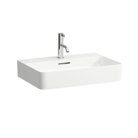 Laufen VAL lavabo - 60x42x11.5cm - 1 trou de robinet - blanc brillant SW28251