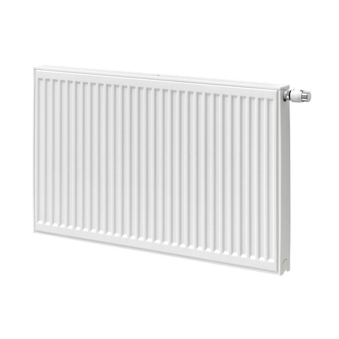 Henrad Premium eco radiateur a panneaux 50x140cm type 22 1961watt 4 connexions acier blanc brillant SW70938