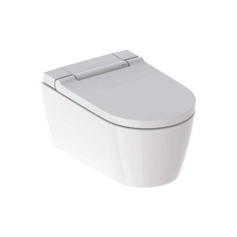 Geberit AquaClean Sela Douche Wc - 37.5x56.5cm - softclose - keratect - alpine - glans wit SW258981