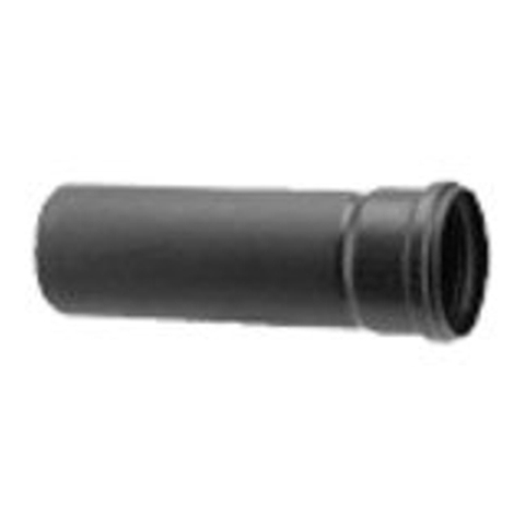 Burgerhout luchttoevoerbuis Ø80 l=1000mm PP zwart 2113388