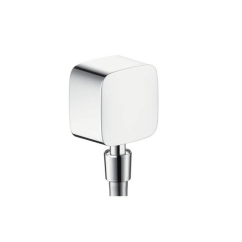 Hansgrohe PuraVida FixFit muuraansluitbocht - met terugslagklep en kogelgewricht - hoogglans chroom 0451107