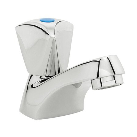 Nemo Start Riga toiletkraan met korte bek eengats met vaste gegoten uitloop chroom SW287495