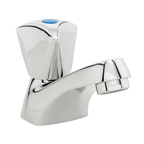 Nemo Start Riga toiletkraan - met korte bek - eengats - vaste gegoten uitloop - chroom SW287495