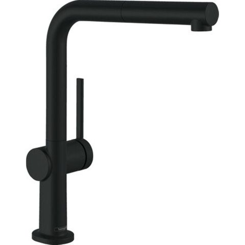 Hansgrohe Talis m54 - 1 greeps keukenmkr - 270 met uittrekbare uitloop - mat zwart SW528896