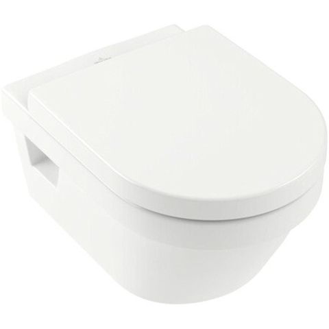 Villeroy & Boch Architectura Omnia Architecturacombi pack - met wandcloset - diepspoel DirectFlush - met zitting - met softclose - White Alpine (glans wit) 0124871