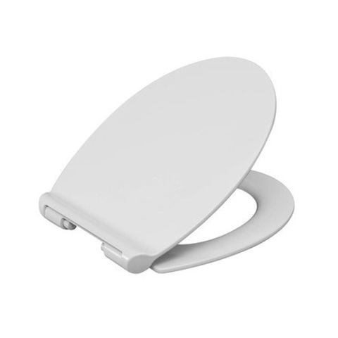 GO by Van Marcke Flat abattant WC - 37.5x45cm - forme D - softclose - déclipsable - blanc SW291067