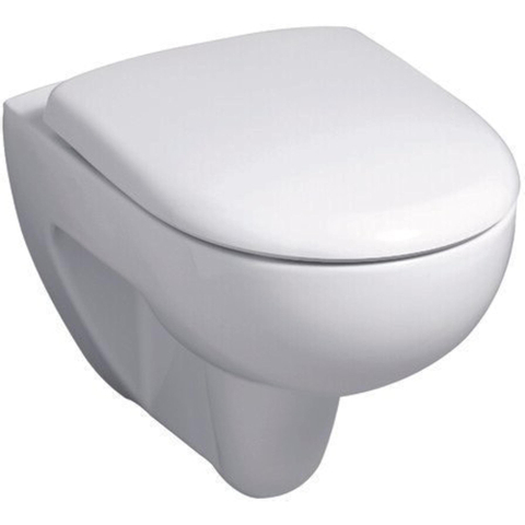 Geberit Renova toiletpot 35.5x54cm zonder toiletzitting zonder spoelrand diepspoel wit SW24845