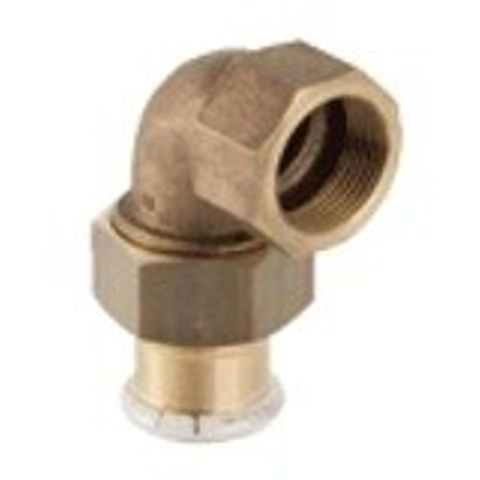 Geberit Mapress persfitting - koper - water - 3-delige overgangsbocht - met binnendraad - 15-1/2F 7468504