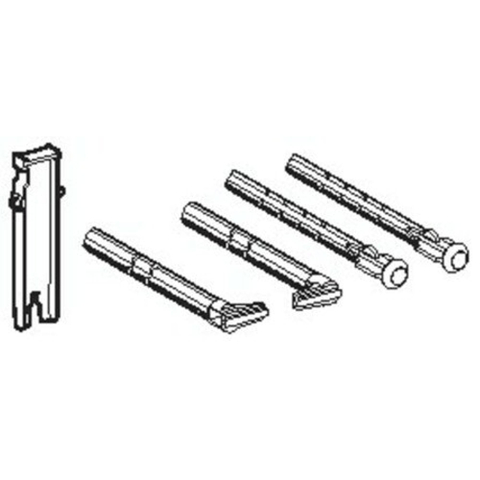 Geberit set stelschroeven/bev./bedieningstift voor bedieningsplaat 0704075