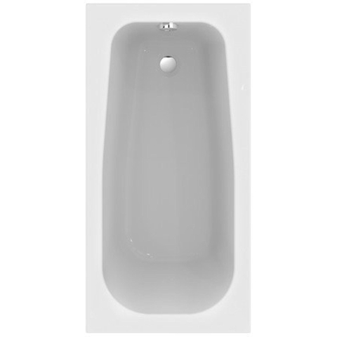 Nemo Start Noah inbouwbad - 160x70x38cm - mono - afvoer D52 - met potenstel - III - wit acryl SW294771