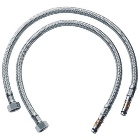 Grohe Flexibele Aansluitslang - 48.4cm - set van 2 stuks - chroom GA79224