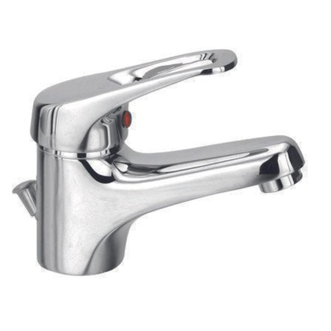 Go by Van Marcke Flow mitigeur monocommande lavabo avec vidage automatique disques en céramique y compris flexibles et set de fixation SW292978