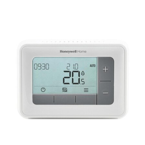 Honeywell t4 thermostat d'ambiance standard câblé on/off 24 230v avec programme hebdomadaire SW87079